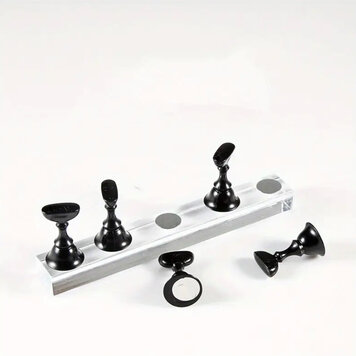 Mega Beauty Shop® Tiphouder/Presentatiehouder zwart