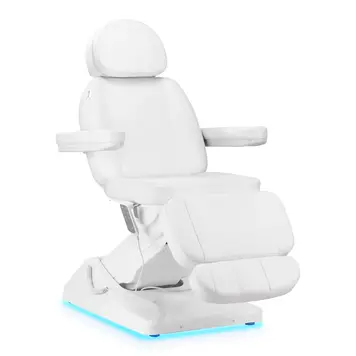 Mega Beauty Shop® Elektrische behandelstoel Wit (3 motoren)