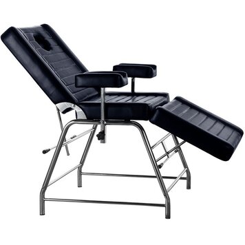 Mega Beauty Shop® Behandelstoel/Tattoo stoel Zwart