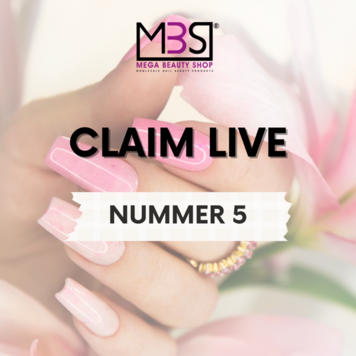 Mega Beauty Shop® CLAIM nr.5  Nagellamp