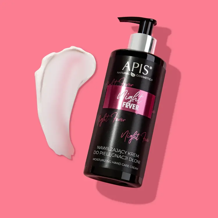 Merkloos Handcrème "Night Fever" 300ml.