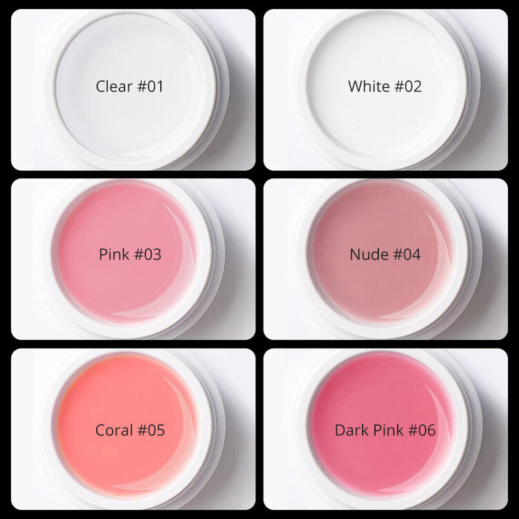 Mega Beauty Shop® Sculpting  3d gel clear 15gram TPO free