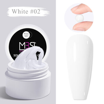 Mega Beauty Shop® Sculpting  3d gel wit/milky 15gram TPO free