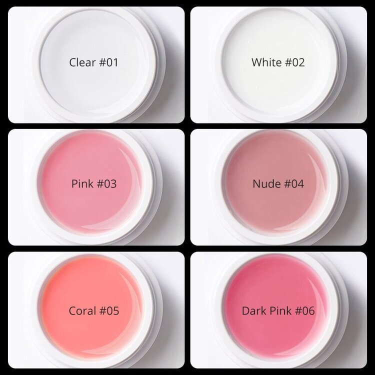 Mega Beauty Shop® Sculpting  3d gel coral 15gram TPO free