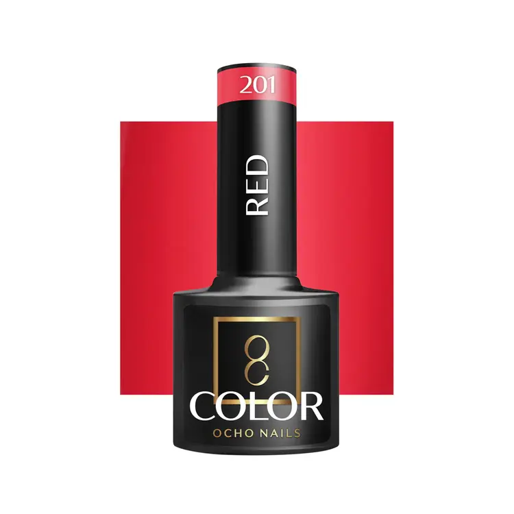 Mega Beauty Shop® Gel polish 5ml. Red 201 TPO -free
