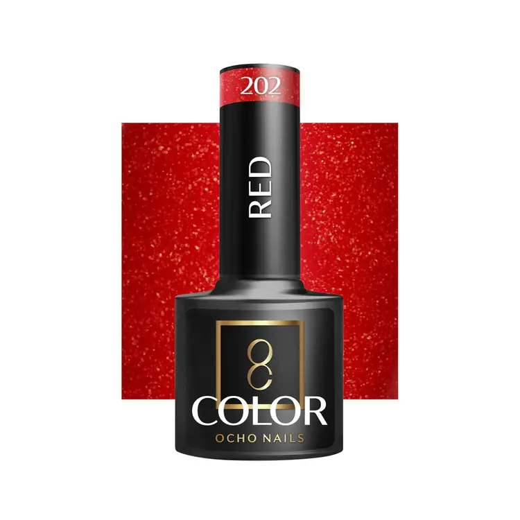 Mega Beauty Shop® Gel polish 5ml. Red 202 TPO -free