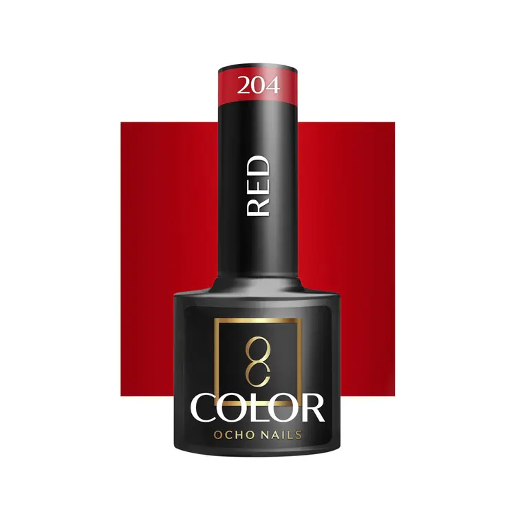 Mega Beauty Shop® Gel polish 5ml. Red 204 TPO -free