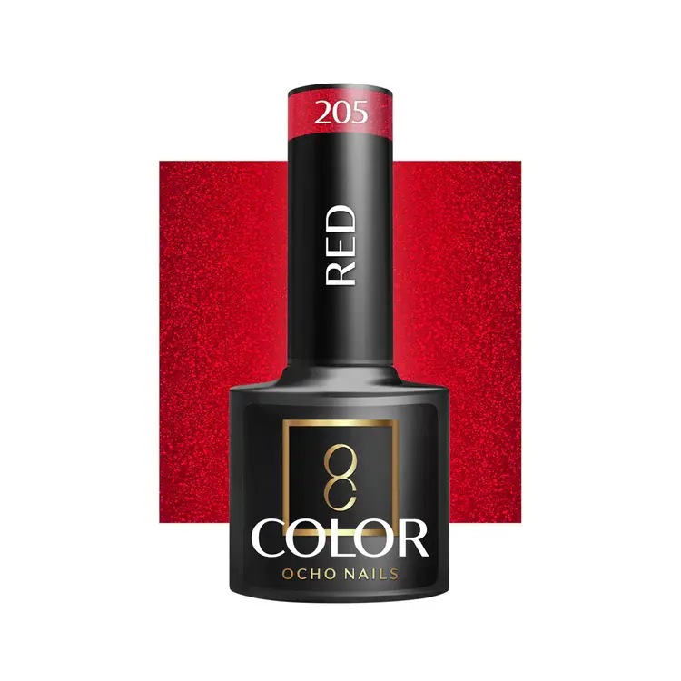 Mega Beauty Shop® Gel polish 5ml. Red 205 TPO -free