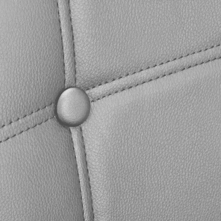 Mega Beauty Shop® Stoel LUX Grijs Eco-leer