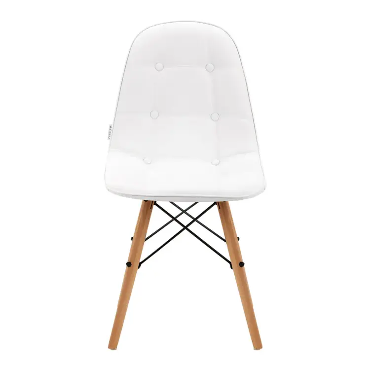 Mega Beauty Shop® Stoel LUX Wit Eco-leer