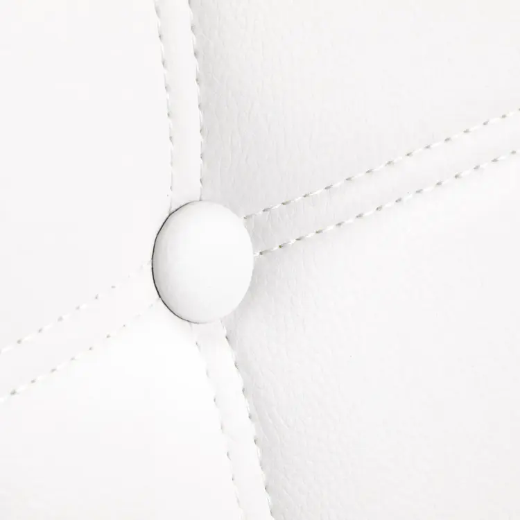 Mega Beauty Shop® Stoel LUX Wit Eco-leer