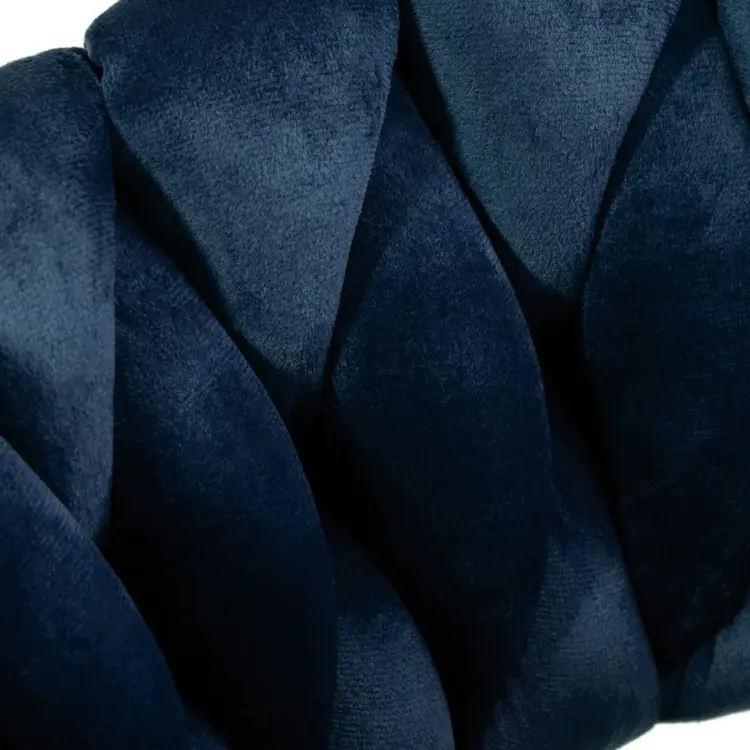 Mega Beauty Shop® Barkruk LUX Blauw fluweel