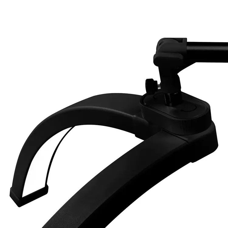 Mega Beauty Shop® Half Moon Light LED Moonlight Zwart met statief