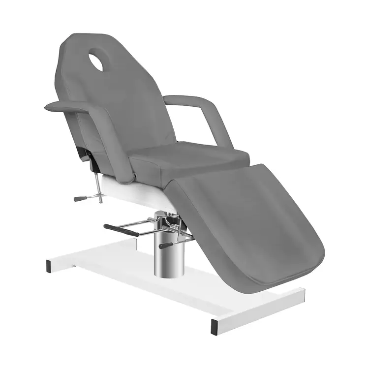 Mega Beauty Shop® Behandelstoel/Pedicurestoel grijs