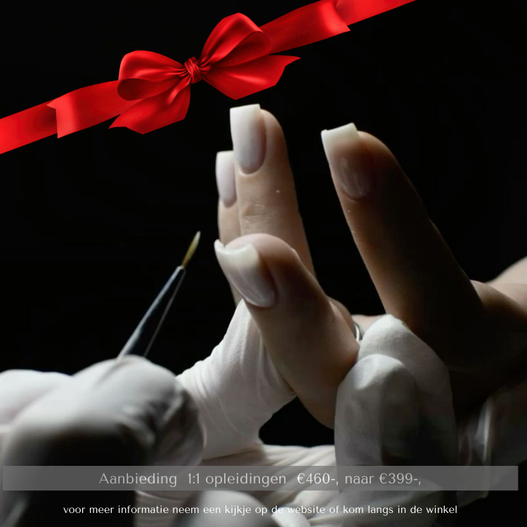 Mega Beauty Shop® Cursus  nailart 1 op 1 €399,- incl. BTW