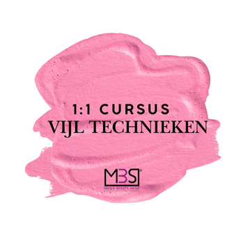 Mega Beauty Shop® 1-daagse cursus Vijltechnieken 1 op 1 €399,- incl. BTW