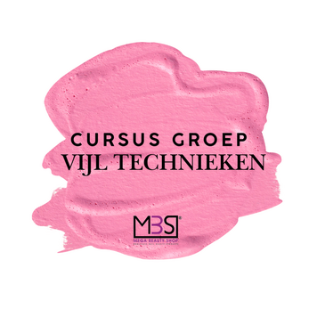 Mega Beauty Shop® Cursus Vijltechnieken €109,- incl. BTW