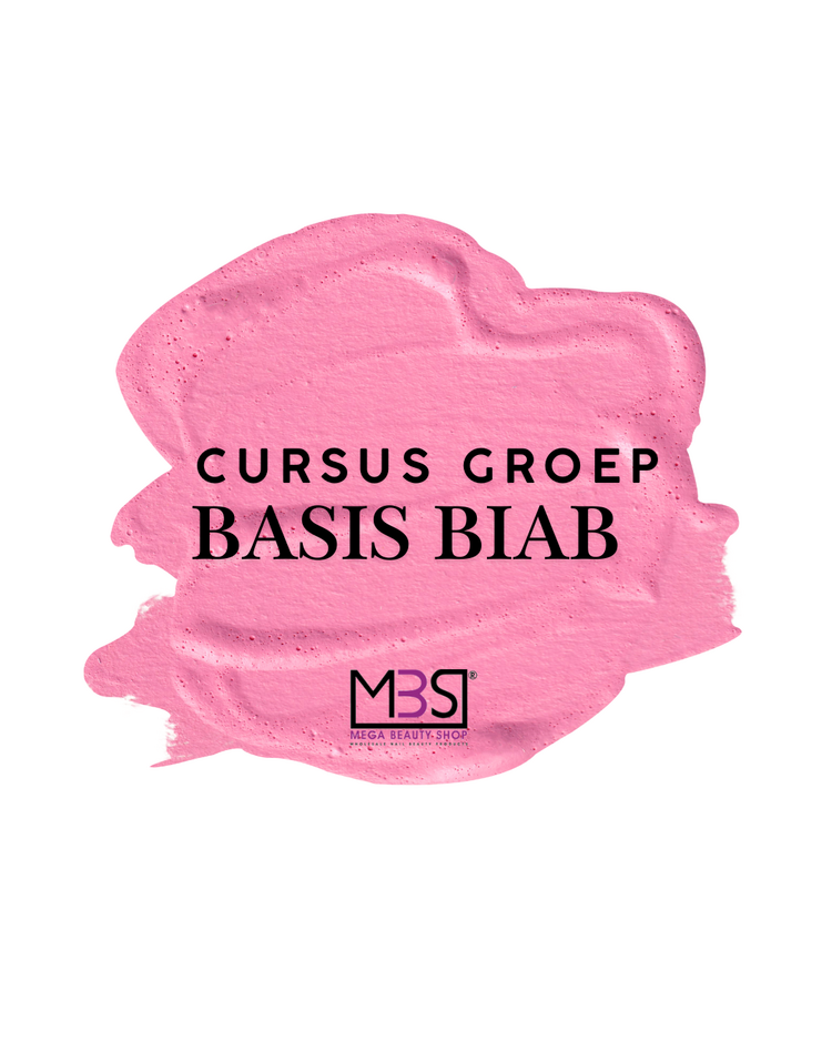 Mega Beauty Shop® Cursus Biab €129,- incl. BTW