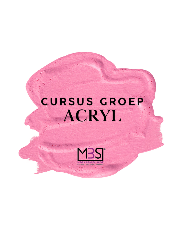 Mega Beauty Shop® 1-daagse cursus Acryl basis €99,- incl. BTW