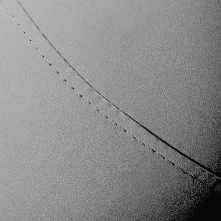 Mega Beauty Shop® Zadelkruk met rugleuning - Grijs