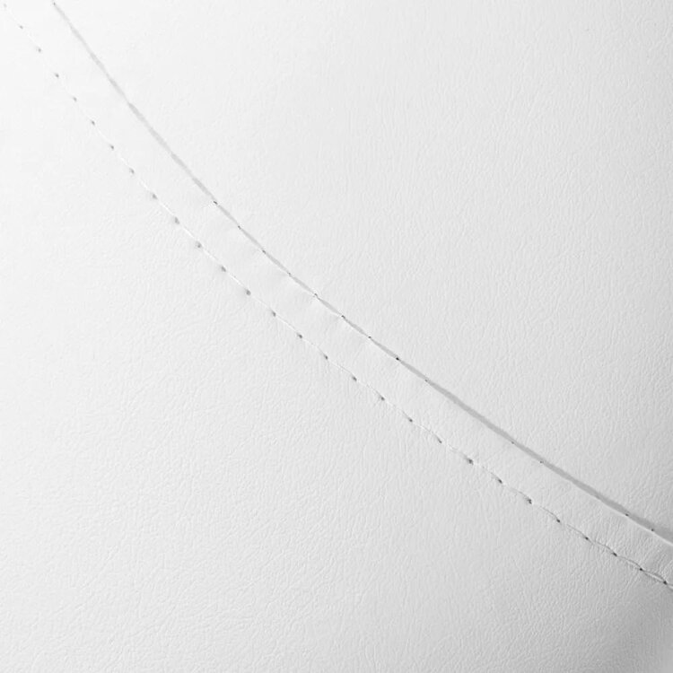 Mega Beauty Shop® Zadelkruk met rugleuning - Wit/Goud