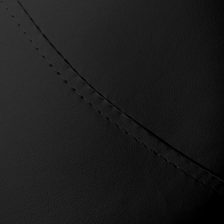 Mega Beauty Shop® Zadelkruk met rugleuning - Zwart/Goud