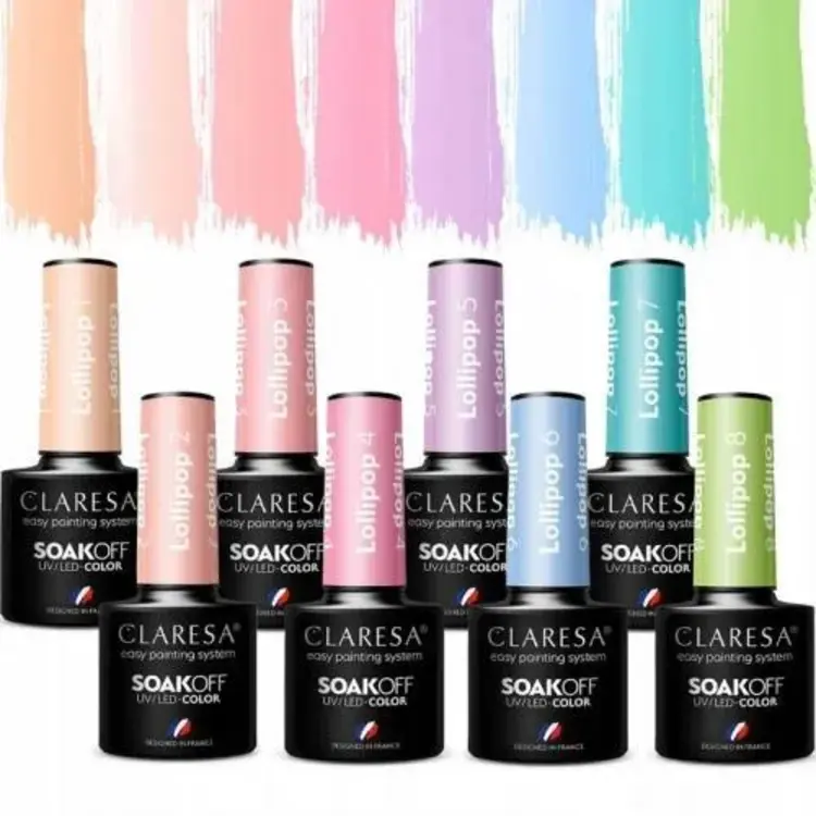 Mega Beauty Shop® Gel polish 5ml. Lollipop nr.4 (TPO -free)