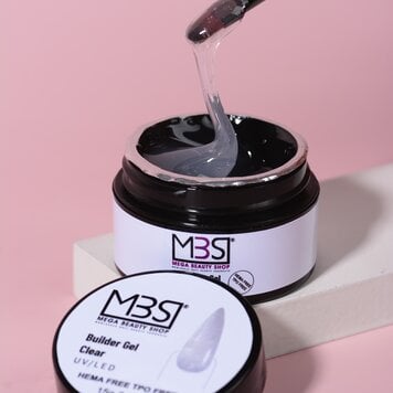 Mega Beauty Shop® Builder gel clear 15ml. HEMA & TPO free