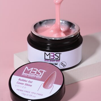 Mega Beauty Shop® Builder gel cover shine 30ml. HEMA & TPO free