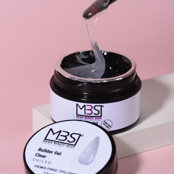 Mega Beauty Shop® Builder gel clear 30ml. HEMA & TPO free