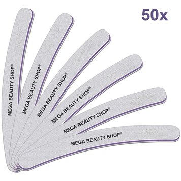 Mega Beauty Shop® PRO Banana  vijlen zebra  100/180  50st.