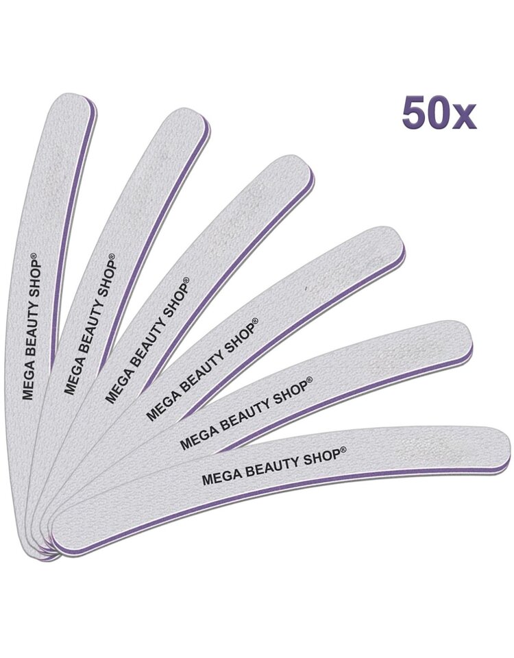 Mega Beauty Shop®  PRO Banana   vijlen zebra  100/100  50st.