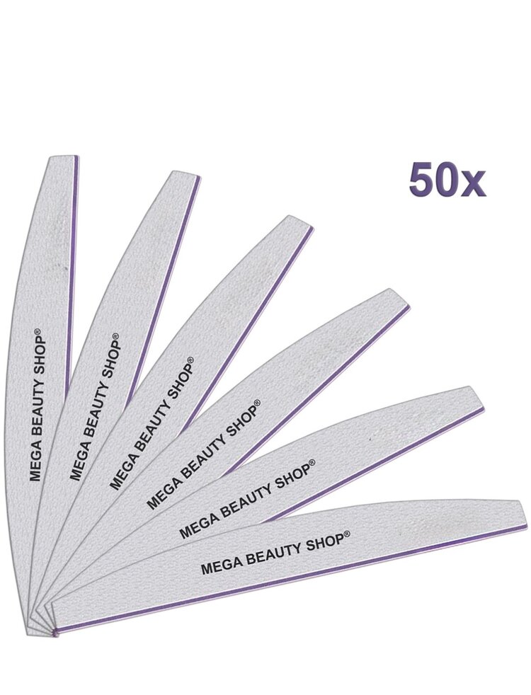 Mega Beauty Shop® PRO Trapeze vijlen zebra  80/80  50st.