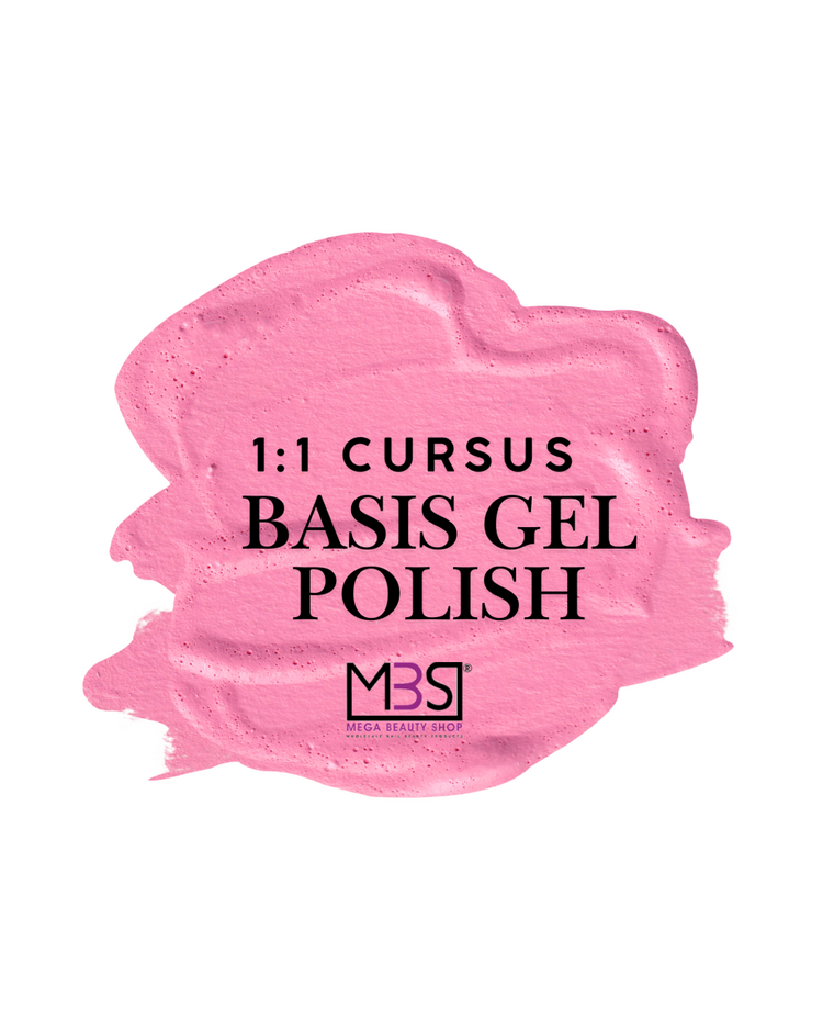 Mega Beauty Shop® Cursus Gel polish 1 op 1 €399,- incl. BTW