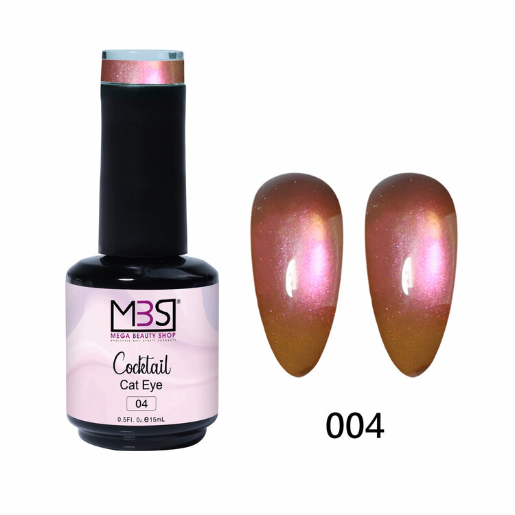 Mega Beauty Shop® Cat Eye Cocktail gel polish 15ml. TPO free (04)
