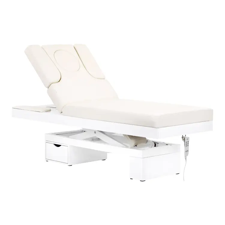Mega Beauty Shop® Behandelbed SPA  gloeiend wit, verwarmd