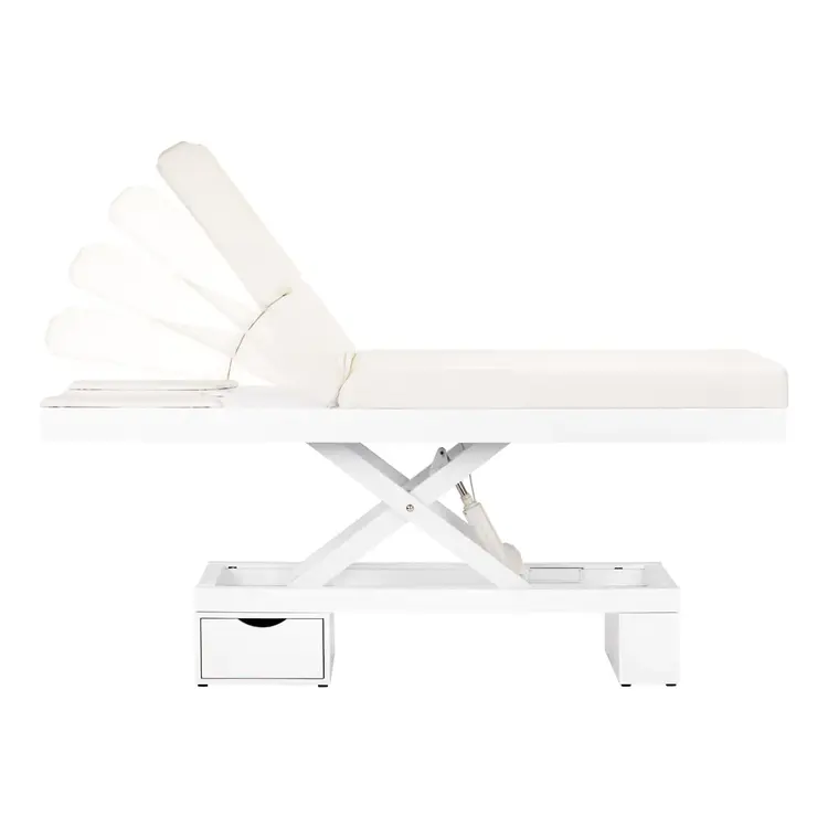 Mega Beauty Shop® Behandelbed SPA  gloeiend wit, verwarmd