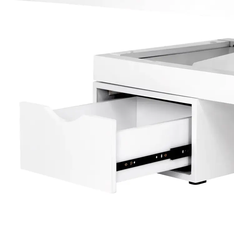 Mega Beauty Shop® Behandelbed SPA  gloeiend wit, verwarmd