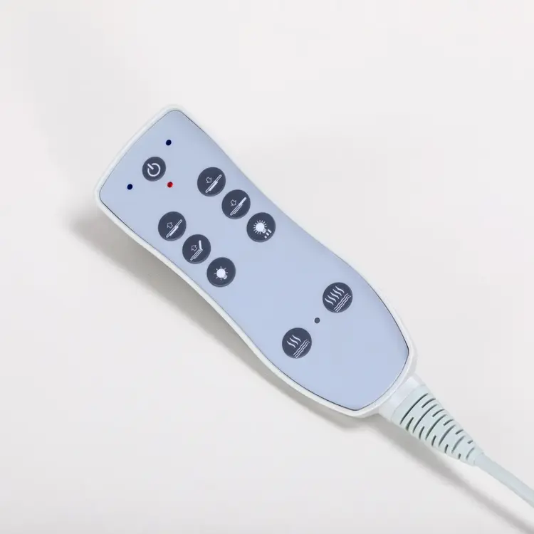 Mega Beauty Shop® Behandelbed SPA  gloeiend wit, verwarmd