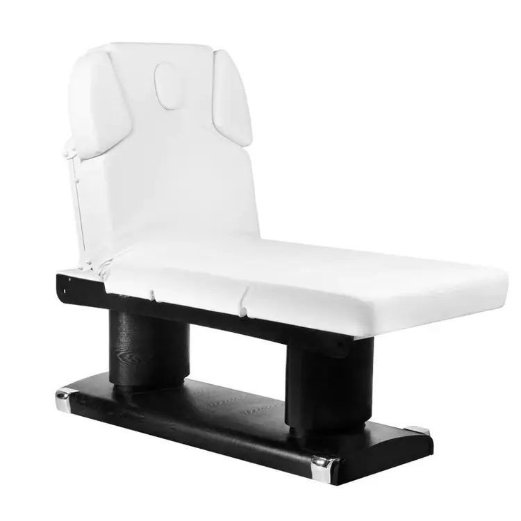 Mega Beauty Shop® Behandelbed SPA  wit/zwart met 4 motoren