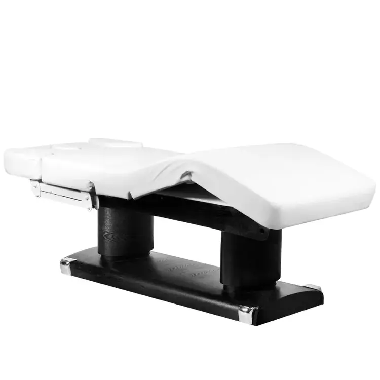 Mega Beauty Shop® Behandelbed SPA  wit/zwart met 4 motoren