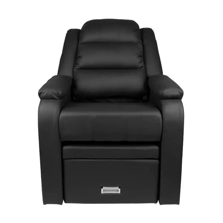 Mega Beauty Shop® Spa-pedicurestoel  zwart