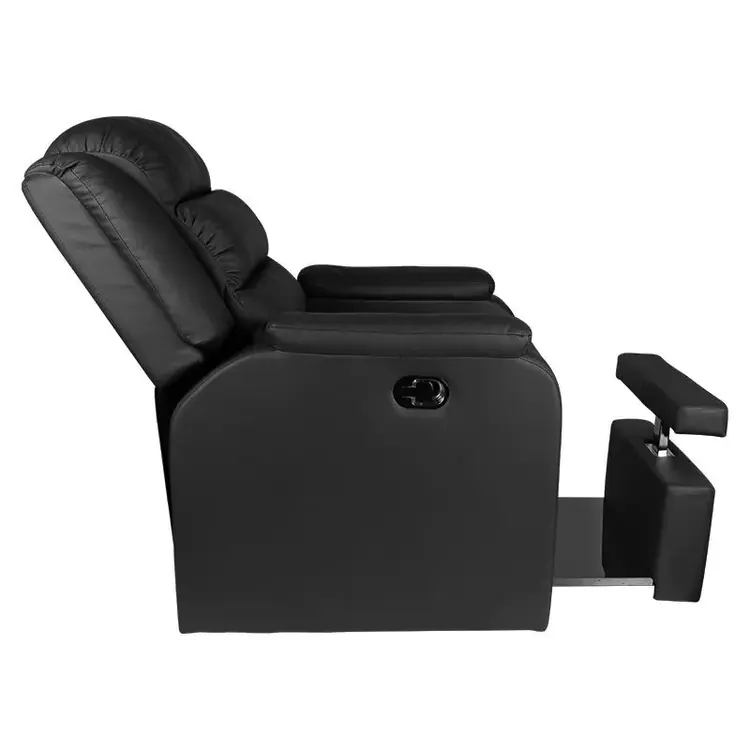 Mega Beauty Shop® Spa-pedicurestoel  zwart