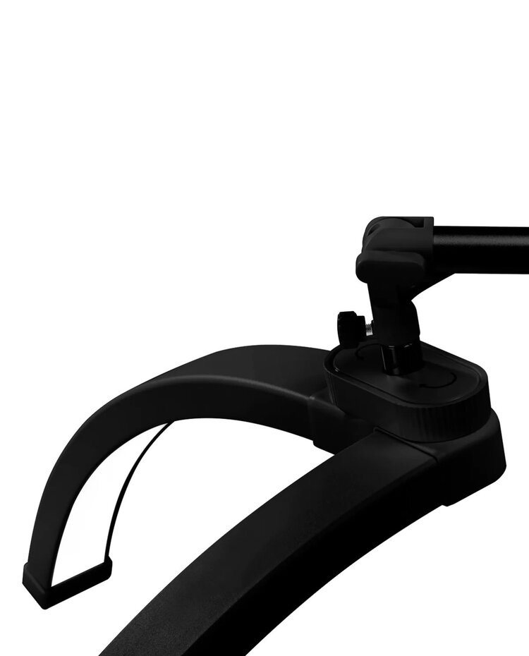 Mega Beauty Shop® Professionele wimperstoel zwart met wimper lamp