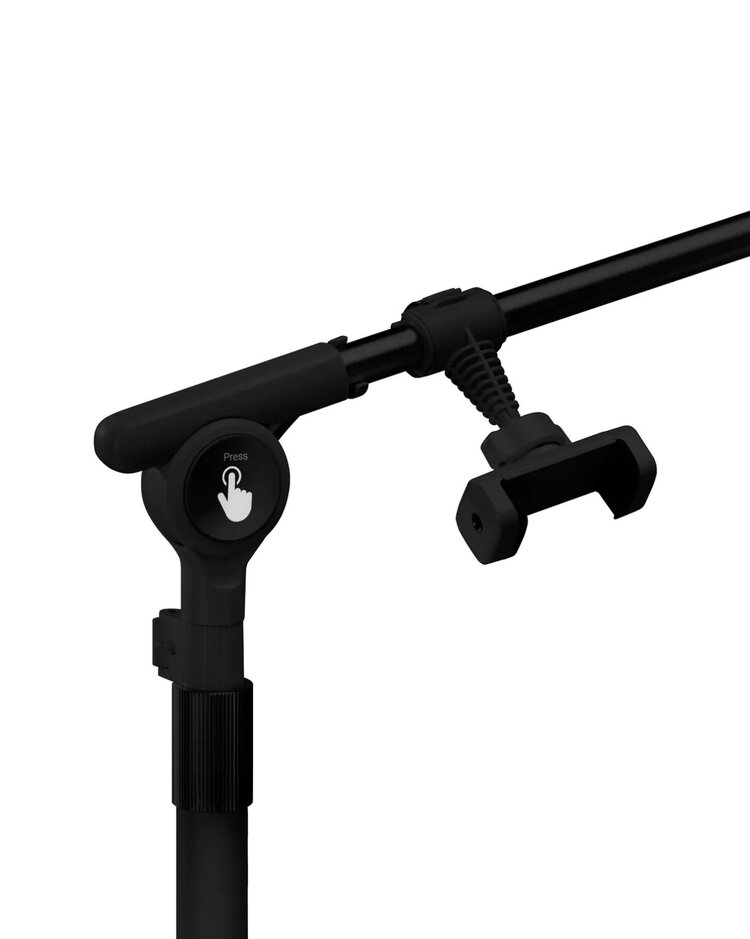 Mega Beauty Shop® Professionele wimperstoel zwart met wimper lamp