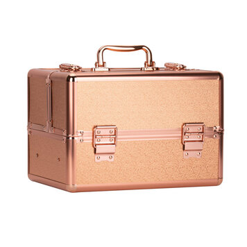 Mega Beauty Shop® Aluminium Koffer Rosé Gold  (523)