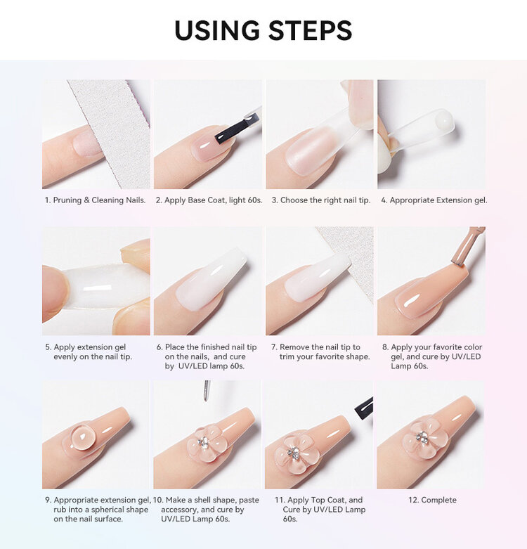 Mega Beauty Shop® Sculpting  3d gel pearl 15gram TPO free