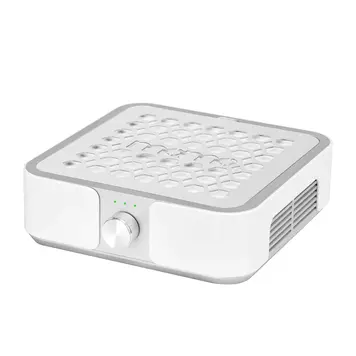 Merkloos Stofafzuiger Wit/Zilver 60W
