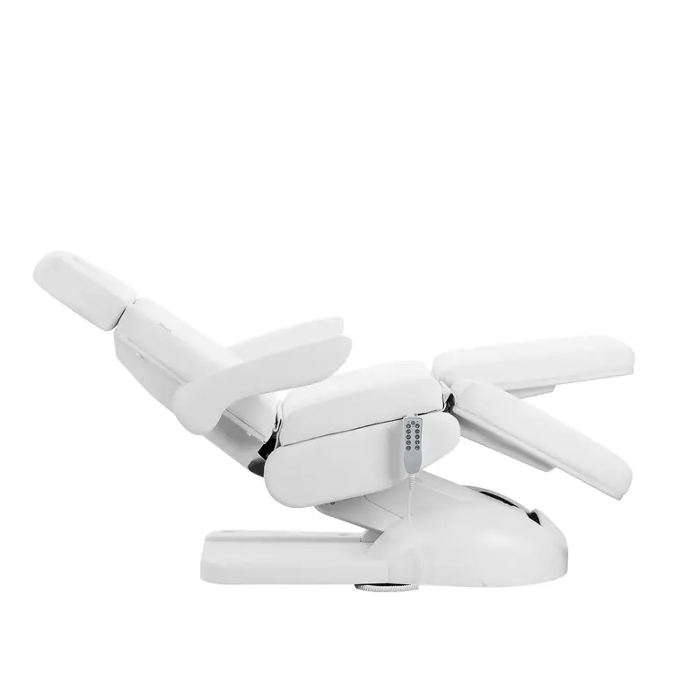 Mega Beauty Shop® Elektrische behandelstoel Wit  Pedi  (3 motoren)