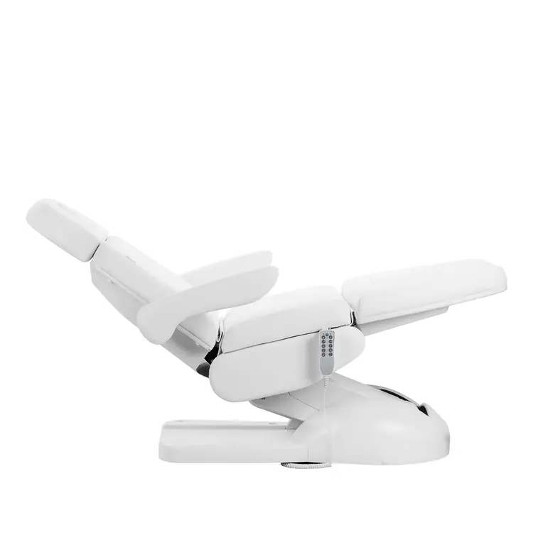 Mega Beauty Shop® Elektrische behandelstoel Wit  Pedi  (3 motoren)